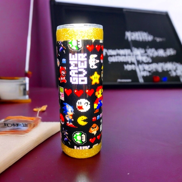 Retro Gamer/ 20oz Tumbler - Picture 1 of 2